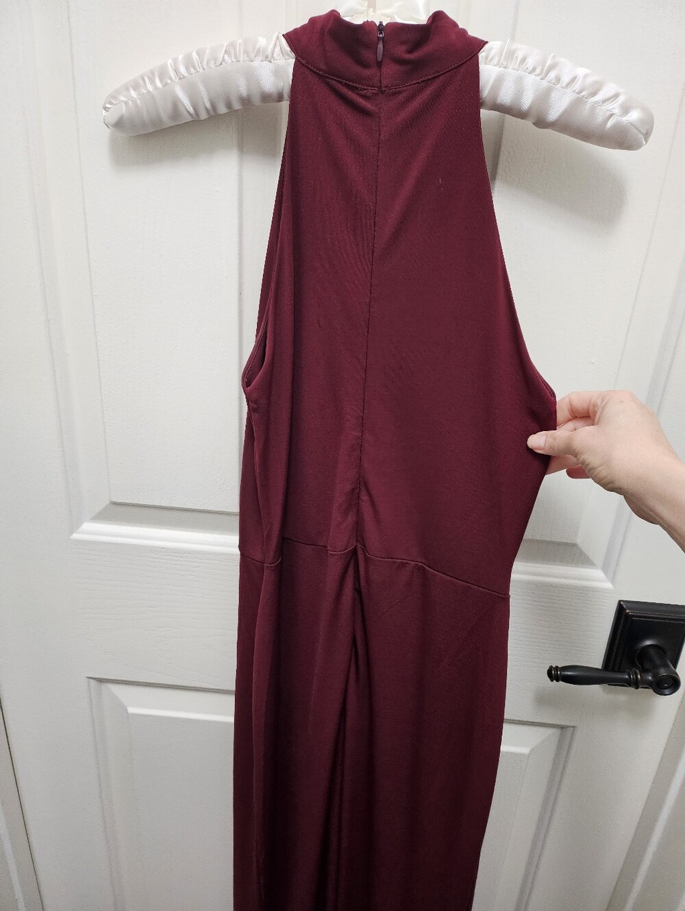 Burgundy dress size xs beautiful by Venus For Prom,dinner, Date Night, Etc. - Picture 5 of 12